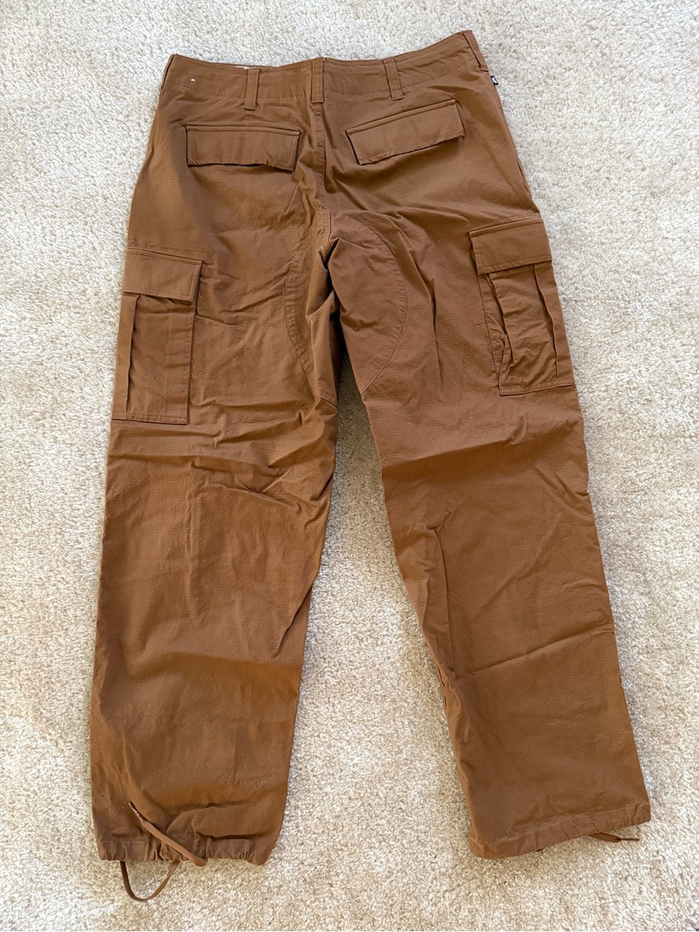Nike Men's Brown Cargo Pants with Utility Pockets
